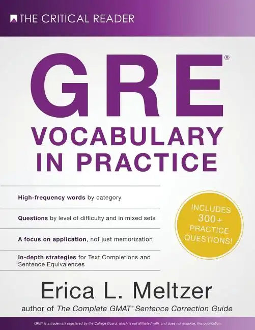 GRE Vocabulary in Practice - Paperback