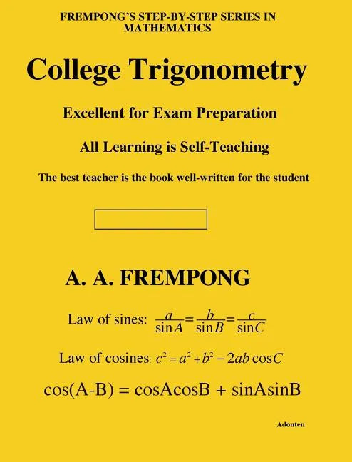 College Trigonometry - Hardcover