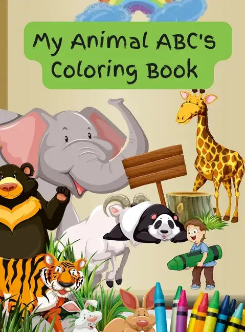 My Animal ABC's Coloring Book - Hardcover