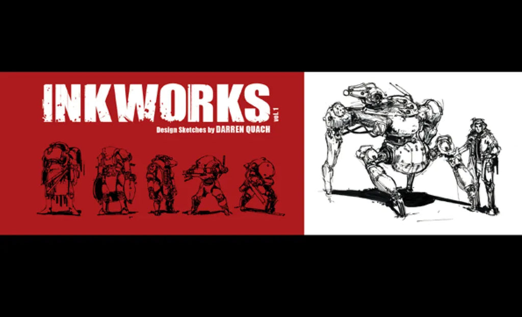 Inkworks: Darren Quach Sketchbook Vol. 01 - Hardcover