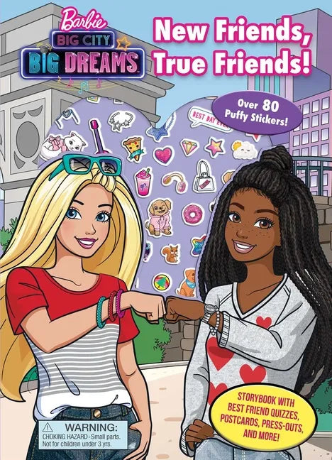Barbie: Big City Big Dreams: New Friends, True Friends - Paperback