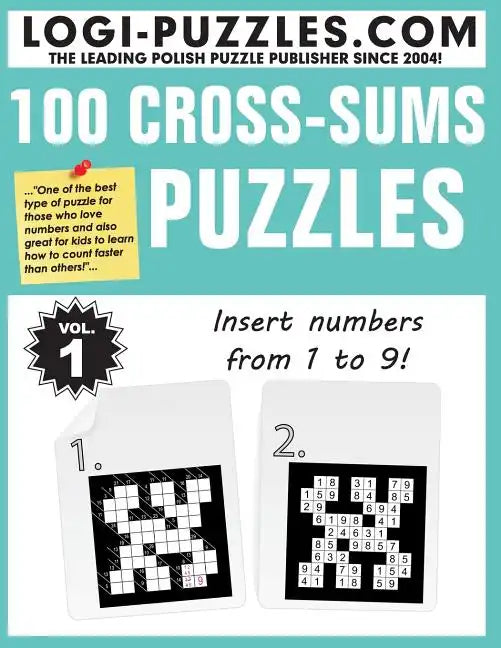 100 Cross-sums Puzzles - Paperback