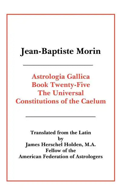 Astrologia Gallica Book 25 - Paperback