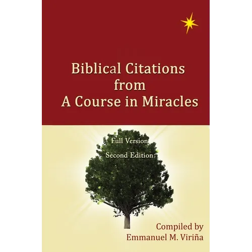 Biblical Citations from A Course in Miracles - Paperback