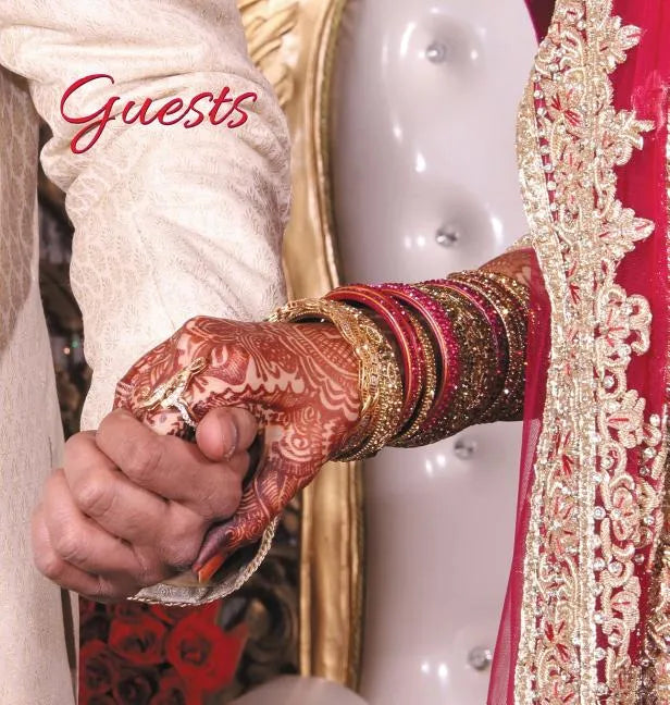 ASIAN Wedding Guest Book (HARDCOVER), For Asian Special Events & Functions, Commemorations, Anniversaries, Parties.: 32 pages/64 sides. BLANK Pages - - Hardcover