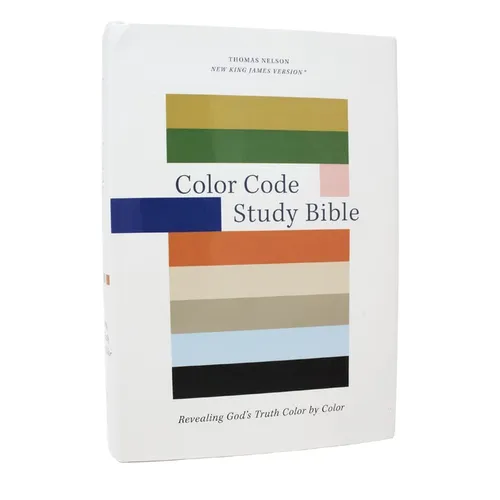 Color Code Study Bible, Revealing God's Truth Color by Color (Nkjv, Hardcover, Red Letter) - Hardcover