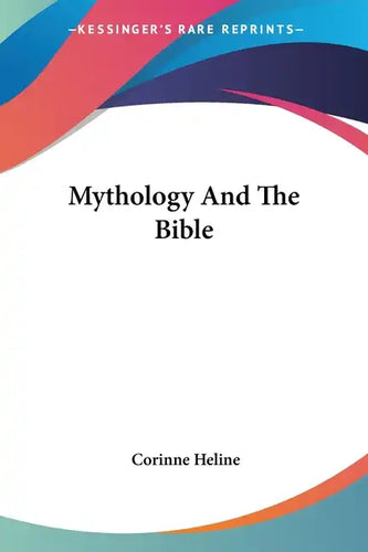 Mythology And The Bible - Paperback