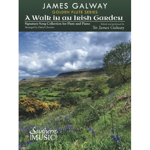 A Walk in an Irish Garden: For Flute and Piano - Paperback