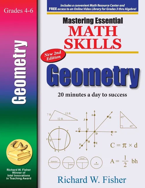 Mastering Essential Math Skills: GEOMETRY, 2nd Edition: GEOMETRY, 2nd Edition - Paperback