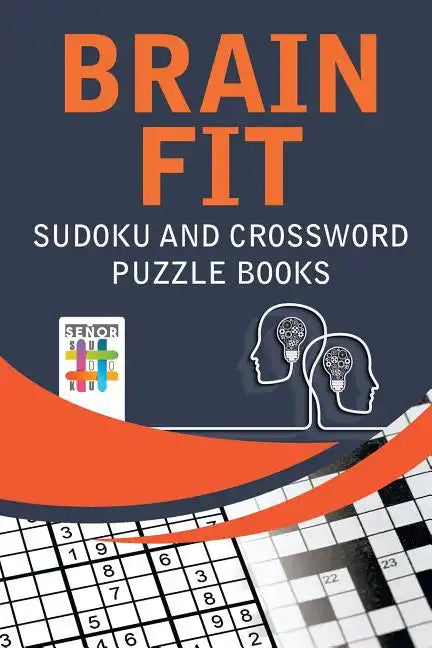 Brain Fit Sudoku and Crossword Puzzle Books - Paperback