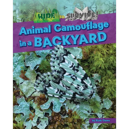 Animal Camouflage in a Backyard - Library Binding