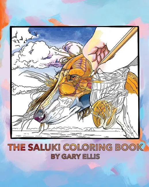 The Saluki Coloring Book - Paperback