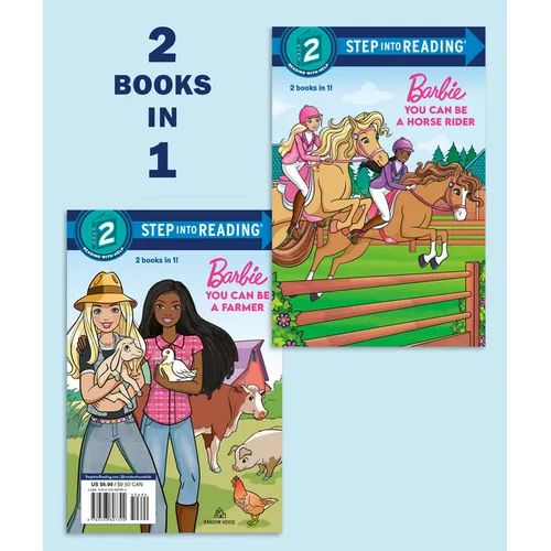 You Can Be a Horse Rider/You Can Be a Farmer (Barbie) - Paperback