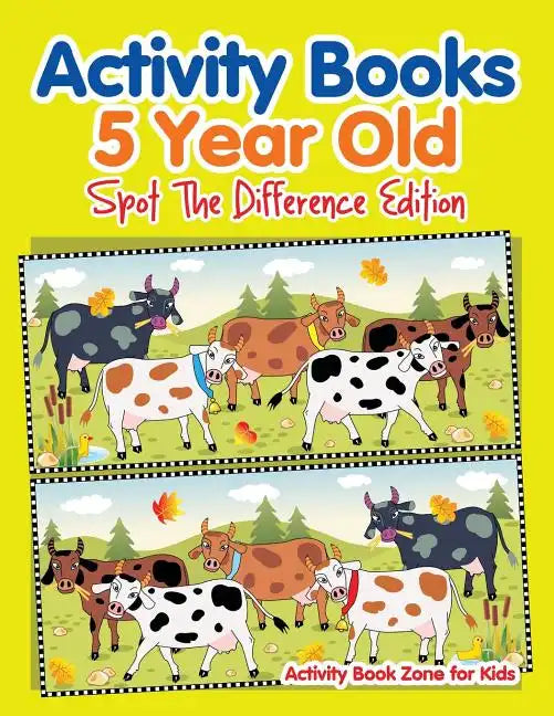 Activity Books 5 Year Old Spot The Difference Edition - Paperback