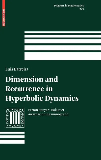 Dimension and Recurrence in Hyperbolic Dynamics - Hardcover