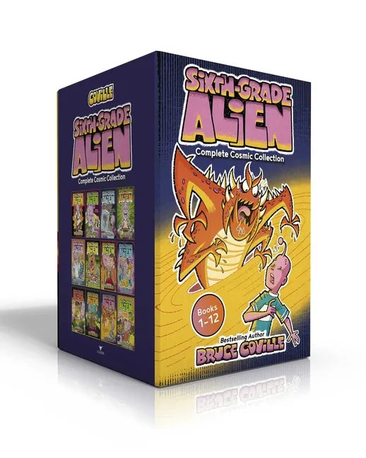 Sixth-Grade Alien Complete Cosmic Collection (Boxed Set): Sixth-Grade Alien; I Shrank My Teacher; Missing--One Brain!; Lunch Swap Disaster; Zombies of - Paperback