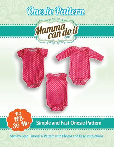 Onesie Pattern - Paperback