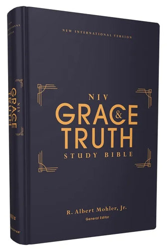 Niv, the Grace and Truth Study Bible (Trustworthy and Practical Insights), Hardcover, Red Letter, Comfort Print - Hardcover
