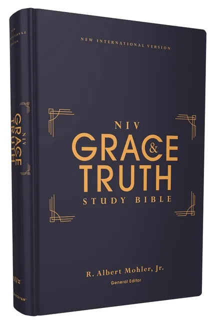 Niv, the Grace and Truth Study Bible (Trustworthy and Practical Insights), Hardcover, Red Letter, Comfort Print - Hardcover