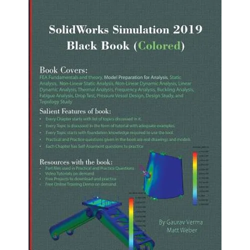 SolidWorks Simulation 2019 Black Book (Colored)