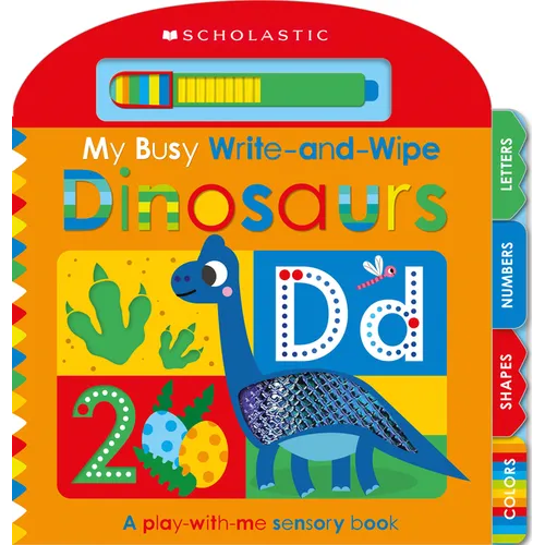My Busy Write-And-Wipe: Dinosaurs (Scholastic Early Learners) - Paperback