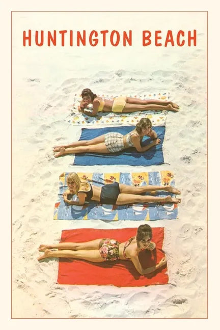 The Vintage Journal Bathing Beauties, Huntington Beach, California - Paperback