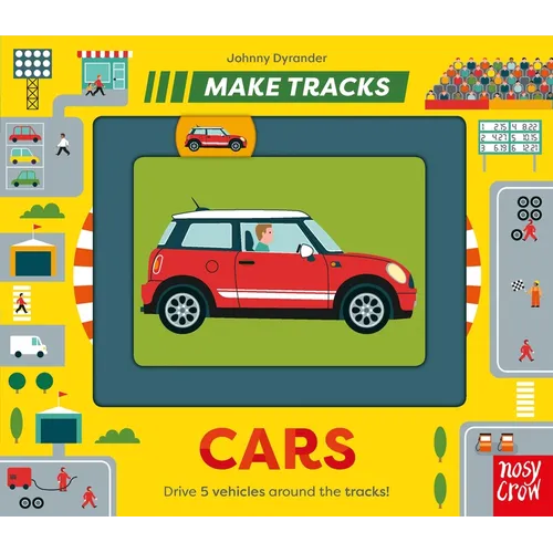 Make Tracks: Cars - Board Book