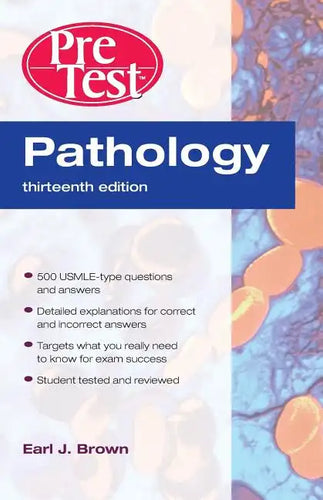 Pathology: Pretest Self-Assessment and Review, Thirteenth Edition - Paperback
