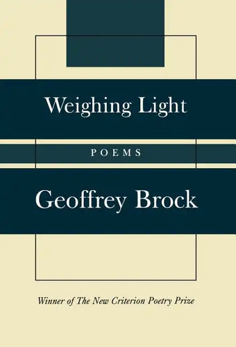 Weighing Light: Poems - Hardcover