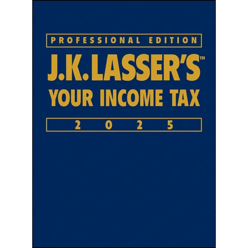 J.K. Lasser's Your Income Tax 2025, Professional Edition - Hardcover