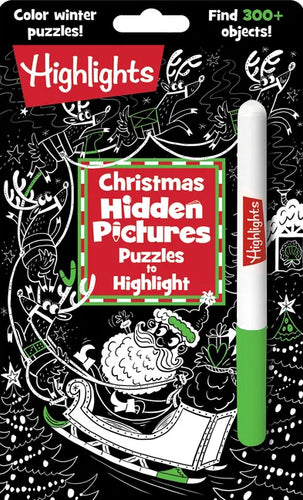 Christmas Hidden Pictures Puzzles to Highlight: Activity Book with Winter Puzzles, Over 300 Hidden Objects and Bright Highlighter Fun - Paperback
