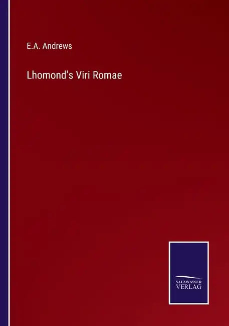 Lhomond's Viri Romae - Paperback