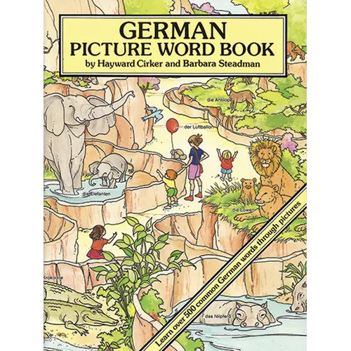 German Picture Word Book - Paperback