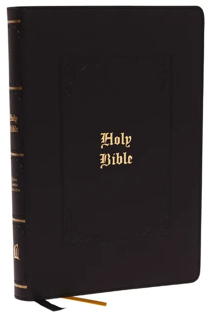 KJV Holy Bible: Large Print with 53,000 Center-Column Cross References, Black Leathersoft, Red Letter, Comfort Print: King James Version - Imitation Leather