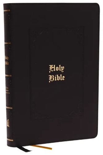 KJV Holy Bible: Large Print with 53,000 Center-Column Cross References, Black Leathersoft, Red Letter, Comfort Print: King James Version - Imitation Leather