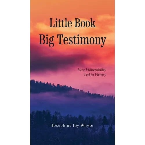 Little Book, Big Testimony: How Vulnerability led to Victory - Hardcover