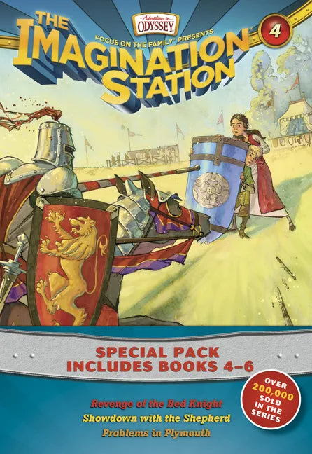 Imagination Station Books 3-Pack: Revenge of the Red Knight / Showdown with the Shepherd / Problems in Plymouth - Paperback
