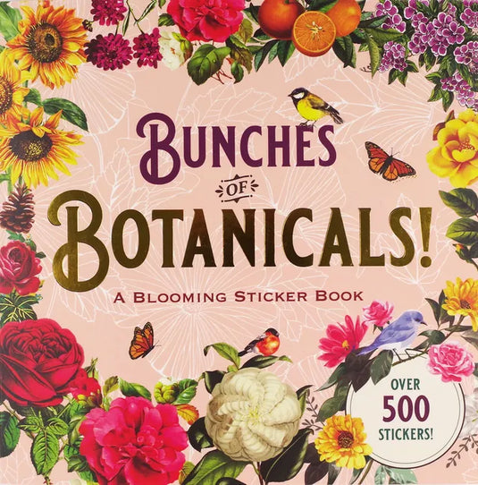 Bunches of Botanicals Sticker Book - Paperback
