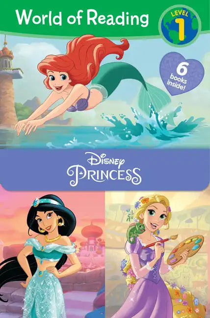 World of Reading Disney Princess Level 1 Boxed Set: Level 1 - Boxed Set