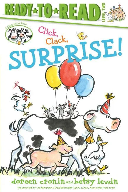 Click, Clack, Surprise!/Ready-To-Read Level 2 - Hardcover