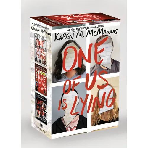 One of Us Is Lying Series Paperback Boxed Set: One of Us Is Lying; One of Us Is Next; One of Us Is Back - Paperback