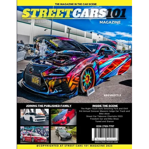 Street Cars 101 Magazine- June 2023 Issue 26 - Paperback