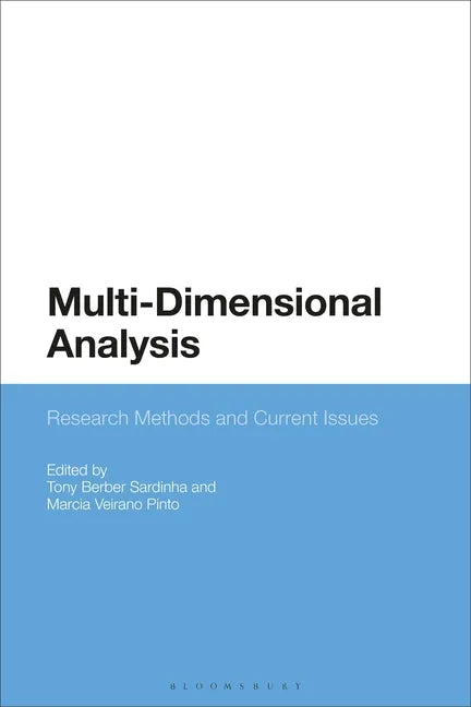 Multi-Dimensional Analysis: Research Methods and Current Issues - Paperback