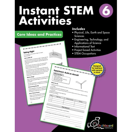 Instant STEM Activities Grade 6 - Paperback