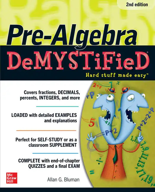 Pre-Algebra Demystified, Second Edition - Paperback
