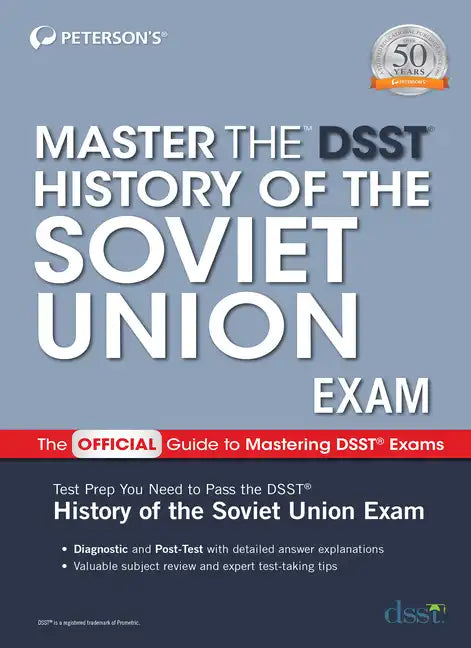 Master the Dsst History of the Soviet Union Exam - Paperback