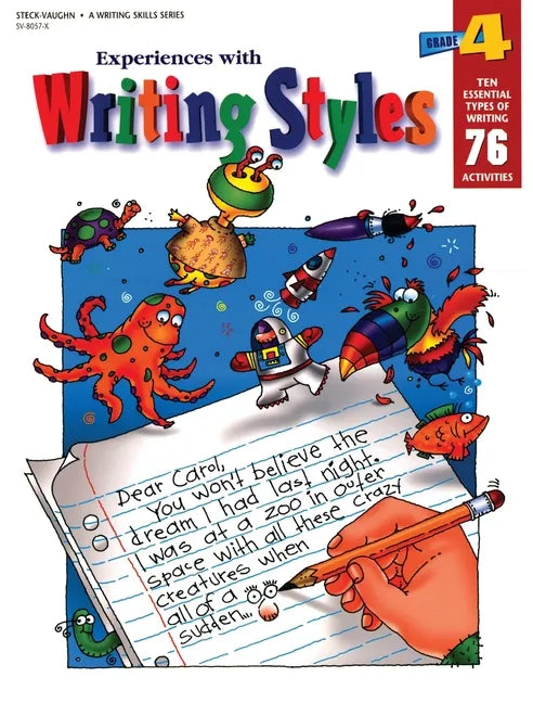 Experiences with Writing Styles Reproducible Grade 4 - Paperback