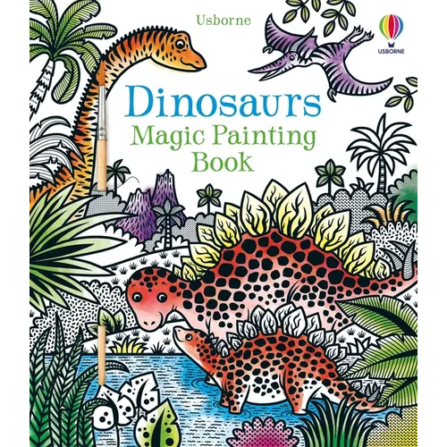 Dinosaurs Magic Painting Book - Paperback