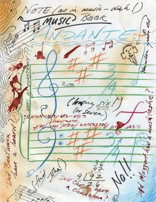 Music Note-Book: not for the faint of heart. - Paperback