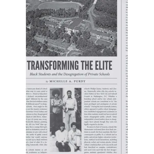 Transforming the Elite: Black Students and the Desegregation of Private Schools - Paperback